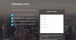 Desktop Screenshot of mitarjeta.com